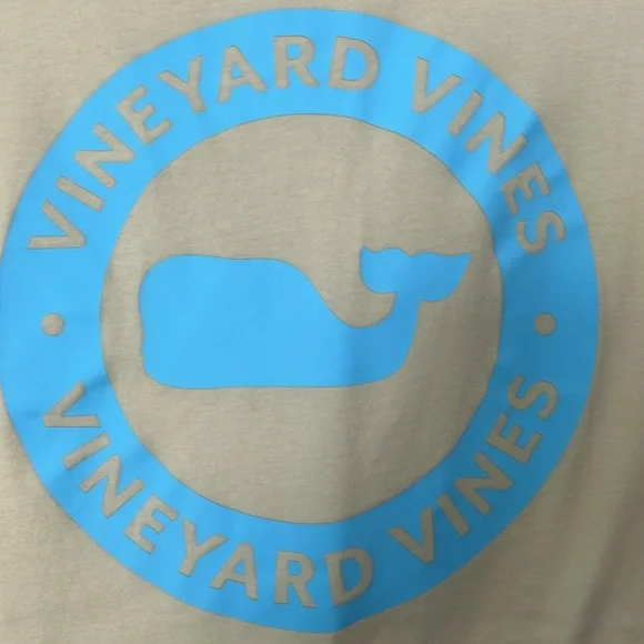 Vineyard Vines Yellow & Blue Tee - Picture 6 of 7